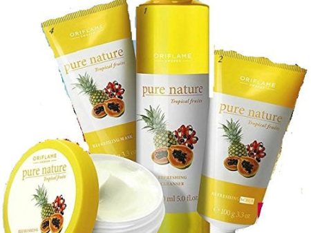 Pure Nature Tropical Fruits Facial Kit for Normal to Dry Skin Online now