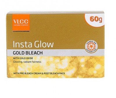 VLCC Insta Glow Gold Bleach, 60gm Hot on Sale