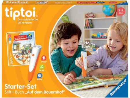 Ravensburger - tiptoi Starter-Set: Stift und Bauernhof-Buch 4-7 Jahr(e) For Cheap