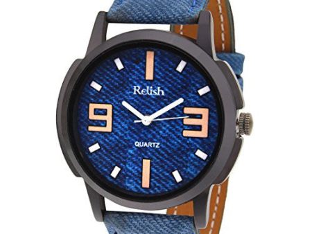 Relish Analog Blue Dial Men s Watch -RELISH-487 Fashion