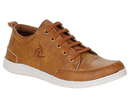 Kraasa Knight Ace 105 Men s Tan Boat Shoes , Uk 10 (Tsz105-Tan-10) Online Sale