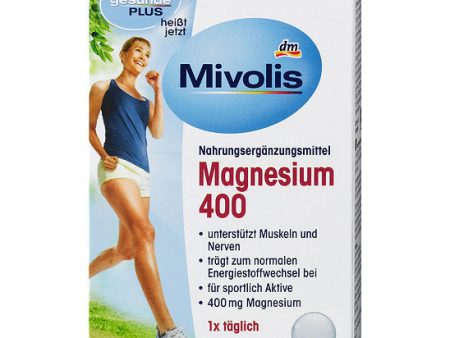 Mivolis Magnesium 400, 60 Dragees   Magnesium 400, tabletas, 60 unidades Online