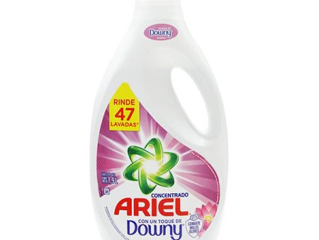 Ariel Detergente líquido con toque de Downy 1.9 L Discount