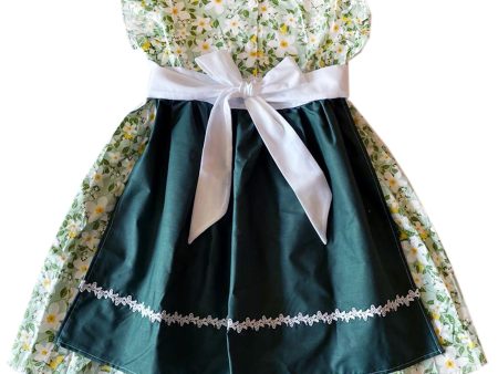 * 6 - 7 años   Traje alemán para niñitas, vestido tradicional bávara con delantal   Kinder Dirndl mit Schürze Supply