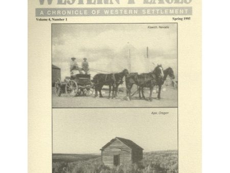 Kawich NV, Keystone WA, Eliza CA, Mud Springs Station NV and Ajax OR by Alan H. Patera (Western Places Volume 4-1) Discount