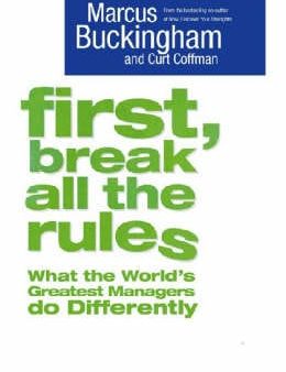 First, Break All The Rules Hot on Sale